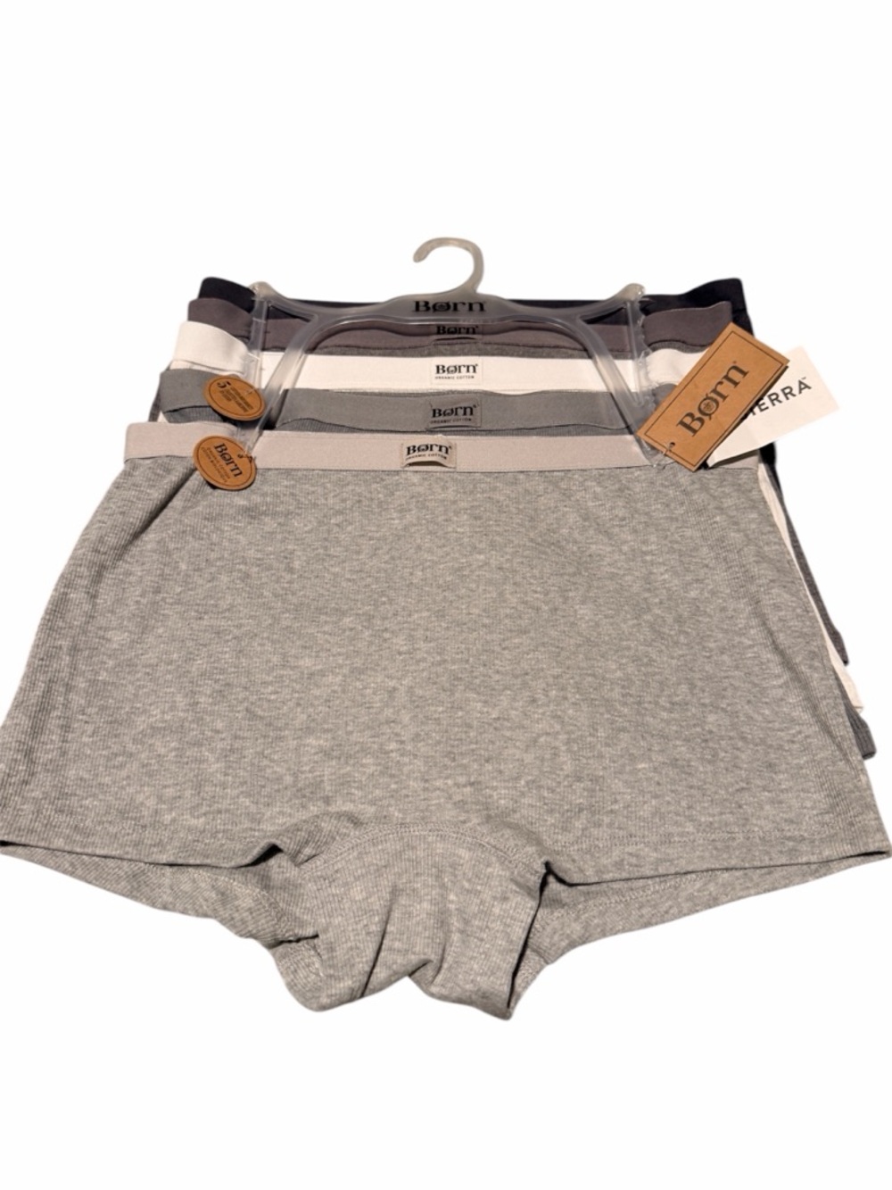 Born Ribbed Boyshorts Pack